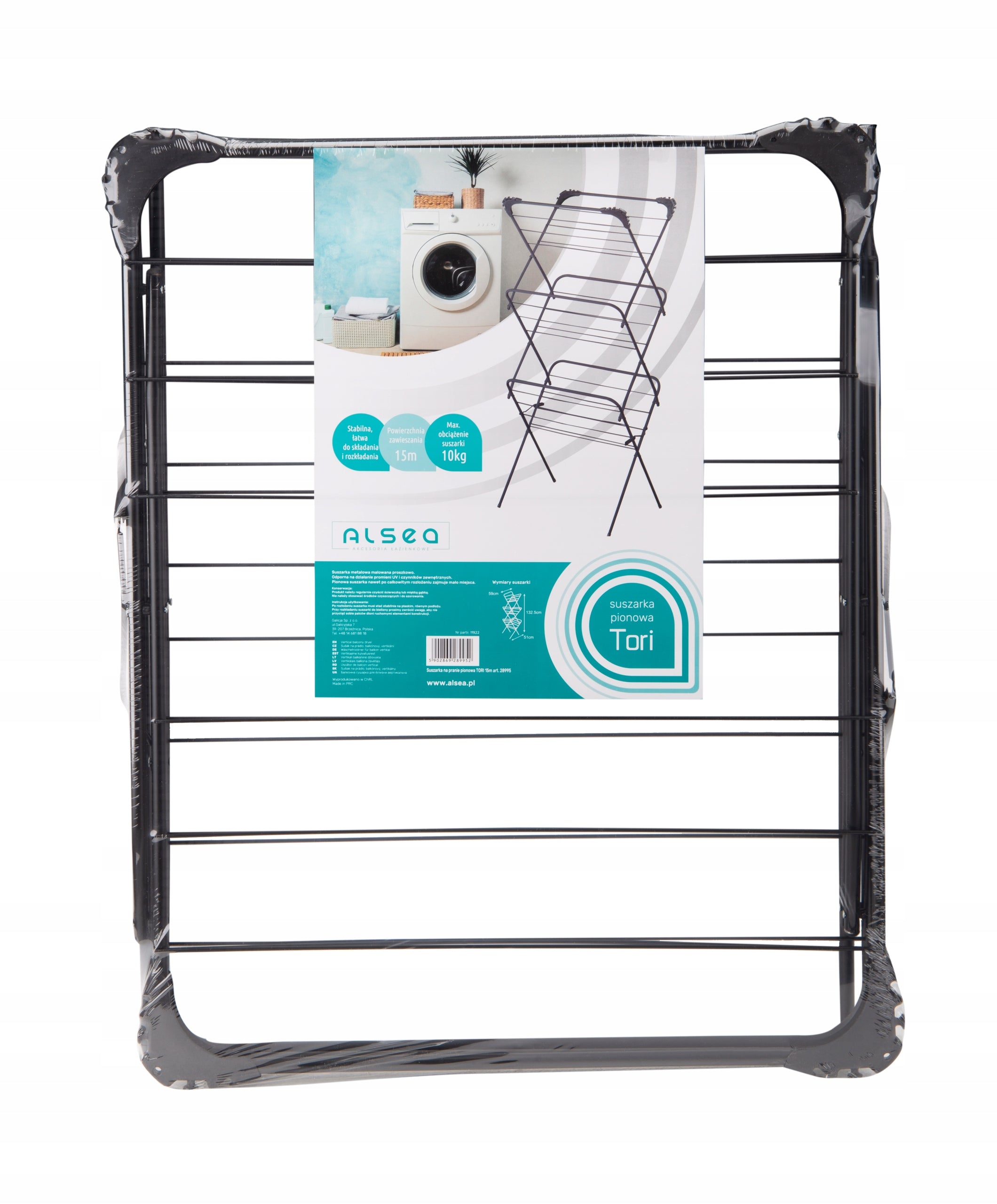 Vertical laundry dryer Tori 15m art 28995 Galicia Alsea Packaging status original