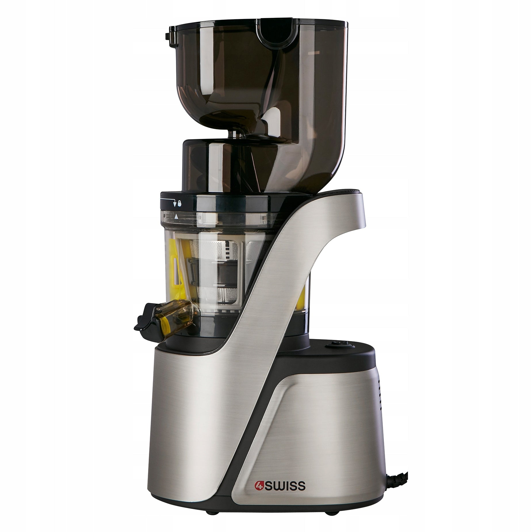 Vertical slow juicer 4Swiss Swan 400 W For Juice Smoothie Ice Cream