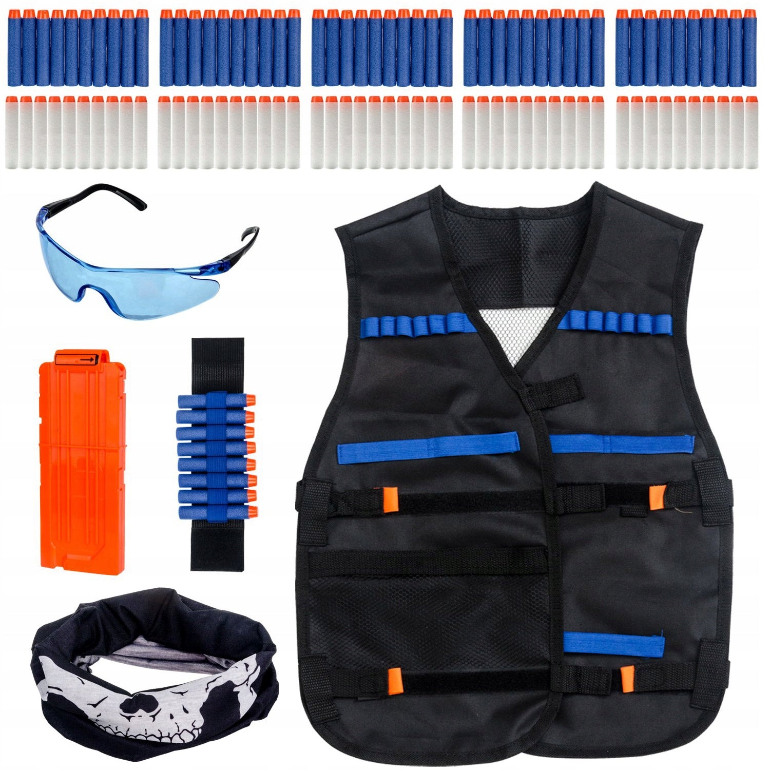 Vest magazine glasses accessories launcher mask chimney 100 arrows Brand Omna
