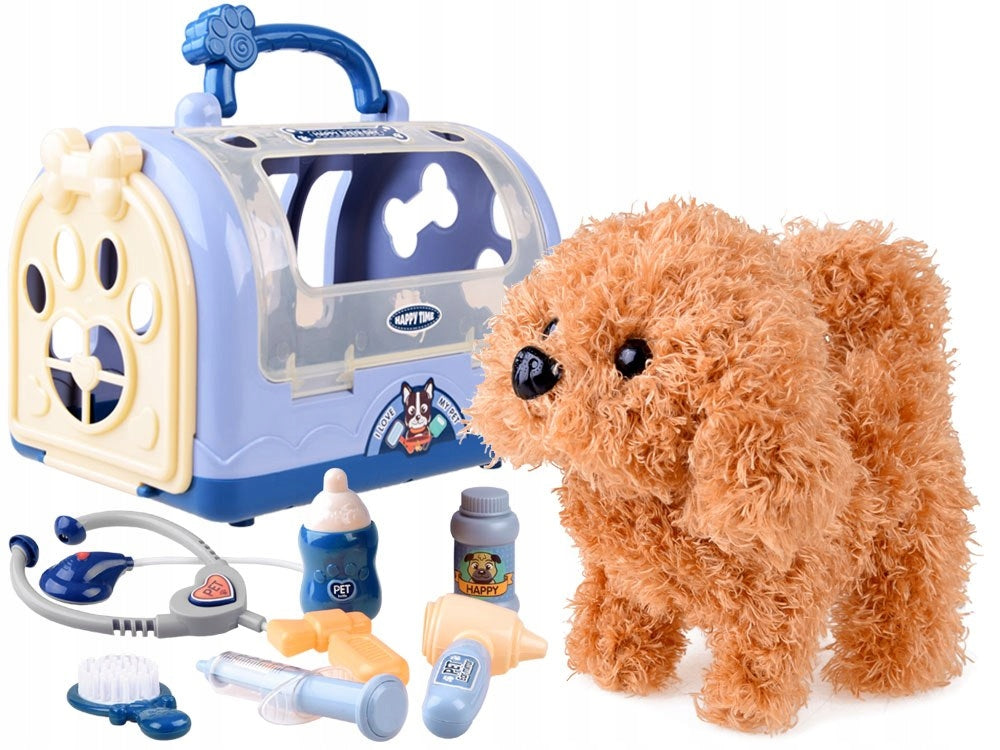 Veterinarian set Jokomisiada interactive dog beige 5905258520018 Manufacturer code 4356