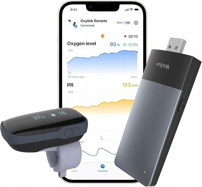 ViATOM Remote Controlled Health Monitor with WiFi Linker + SP-O2 Pulse Oximeter