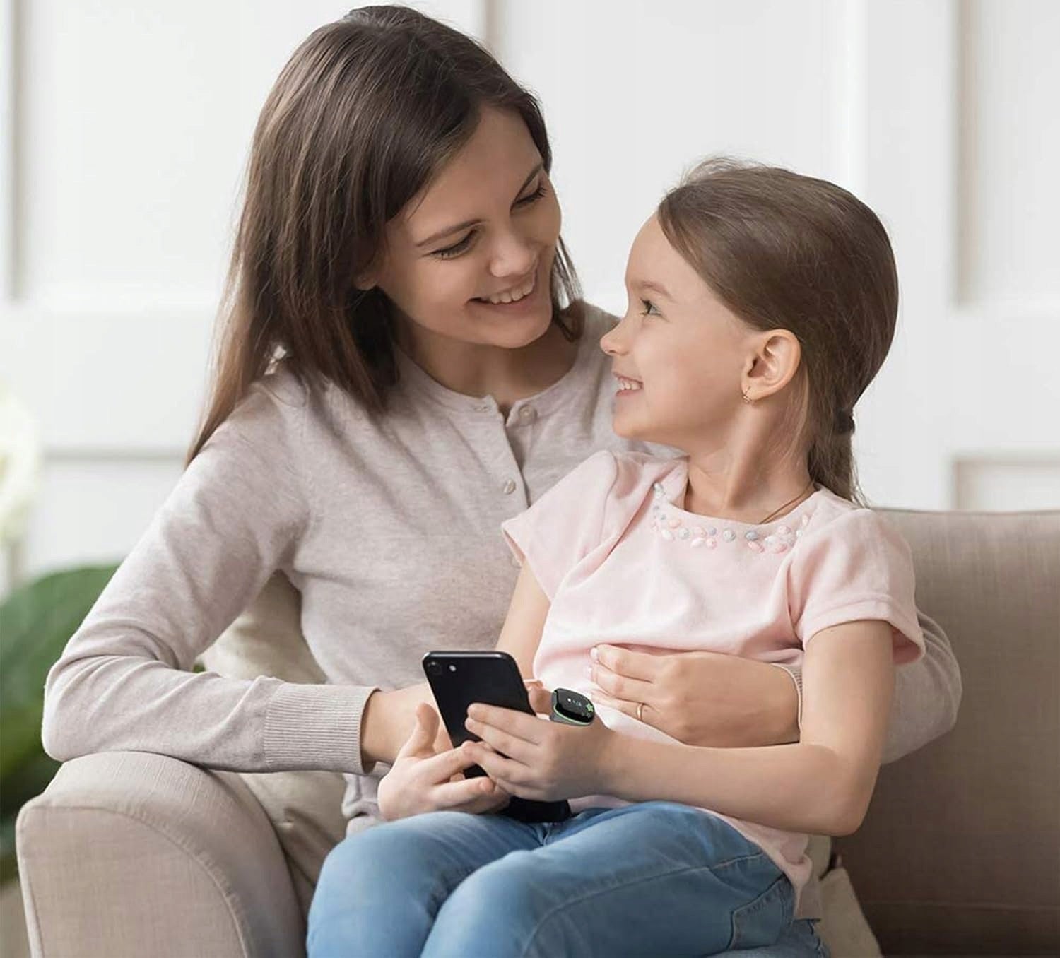 ViATOM children's pulse oximeter Bluetooth SpO2 heart rate saturation alarm child Manufacturer code Bezpieczny i Praktyczny Monitoring