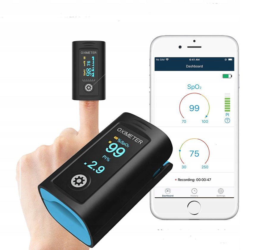 Viatom OxySmart Bluetooth Pulse Oximeter CE, FDA