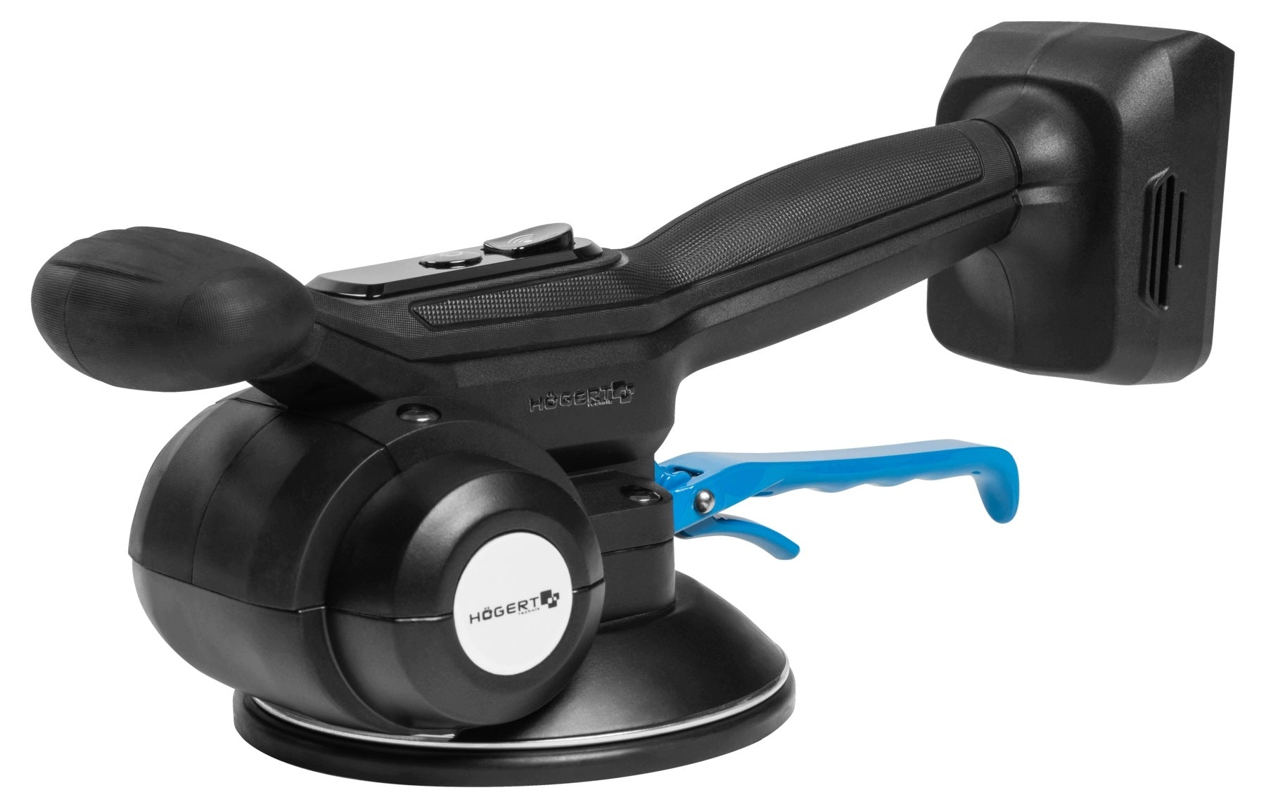 Vibrating suction cup for 18V tile glaze, OneAccuSystem, Hoegert Technik