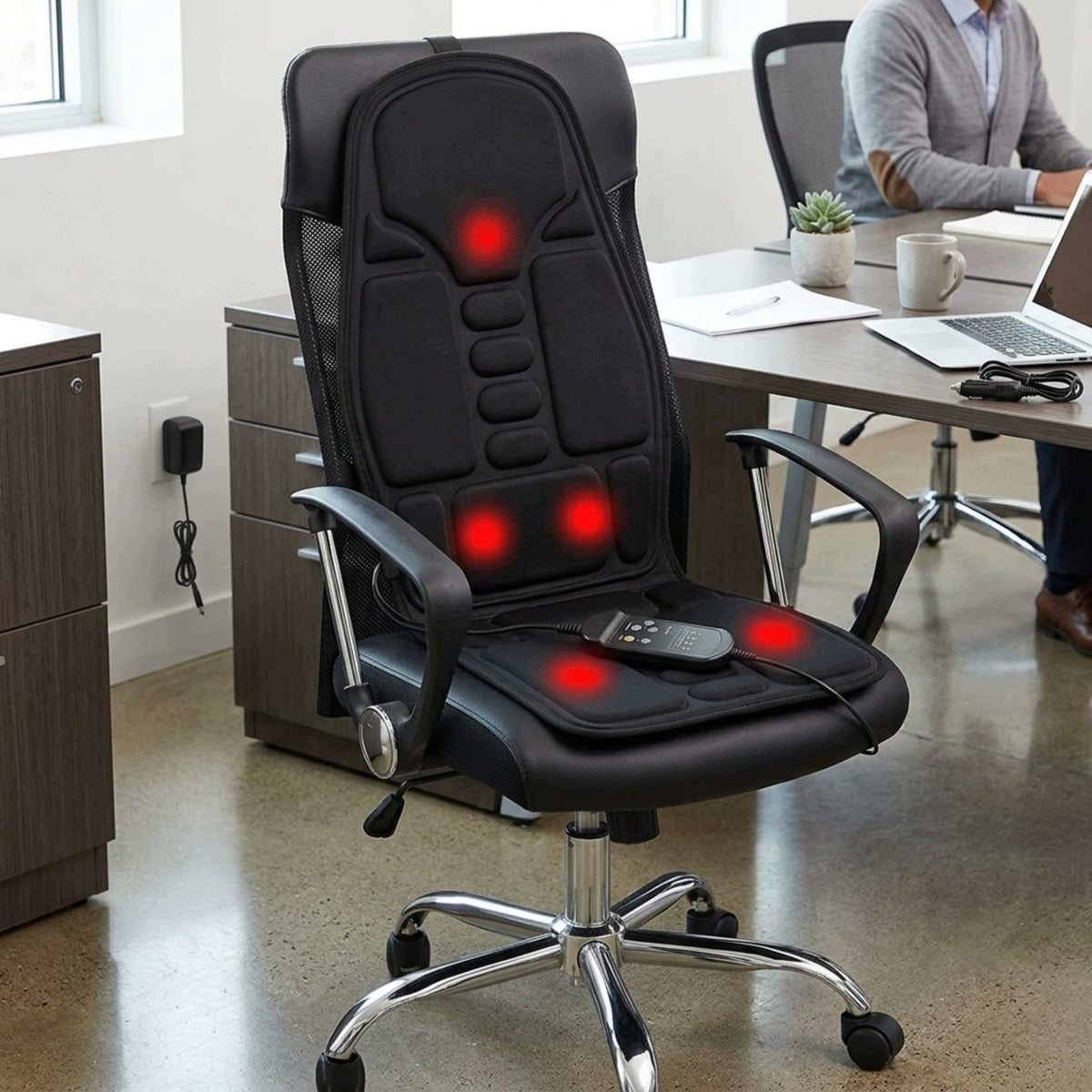 Vibration Massage Mat For Car Seat With Heating Auto/Fotel + Remote Control Manufacturer code KX29994