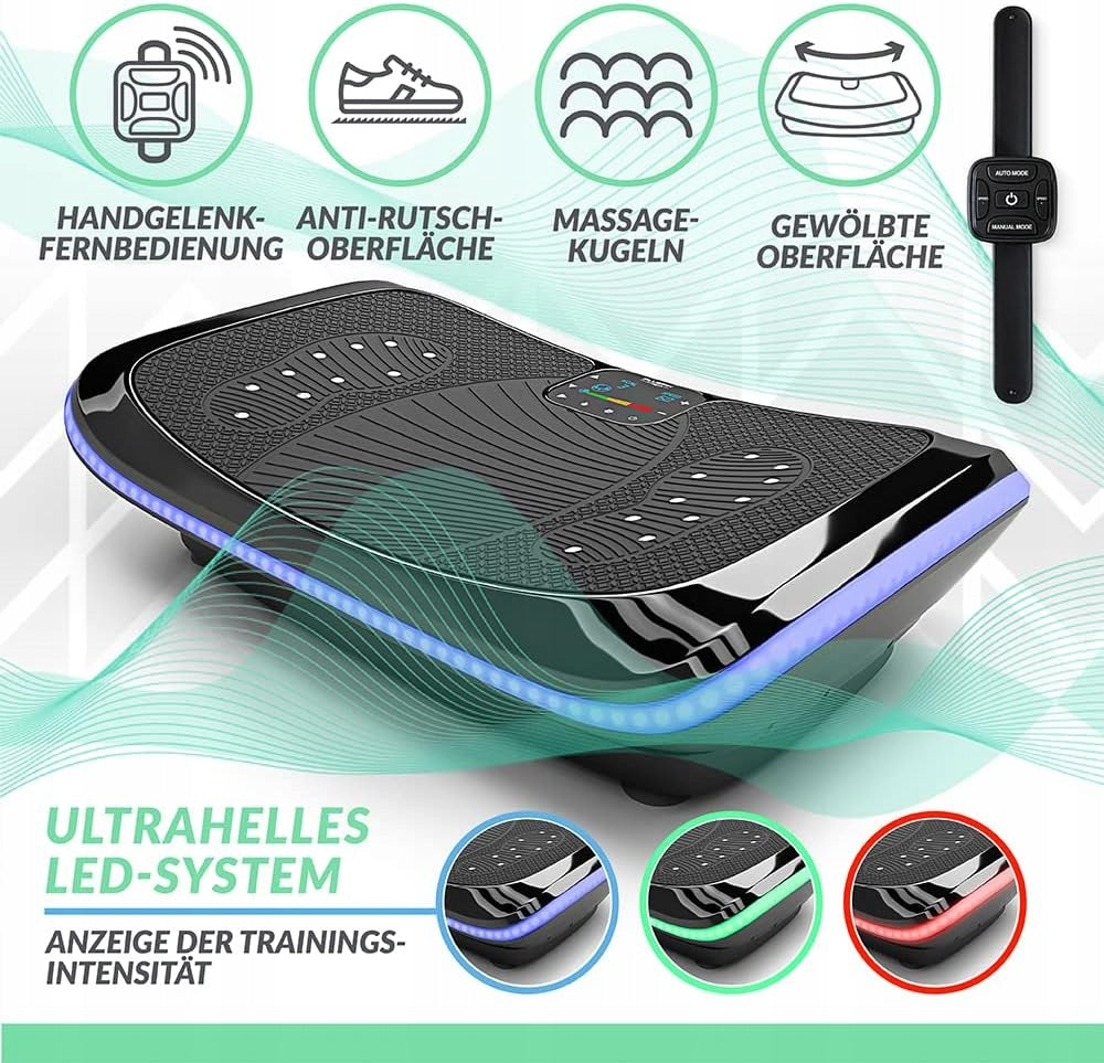 Vibration Plate Bluefin Fitness 4D Platform Fitness Massage 3 Programs Brand Bluefin