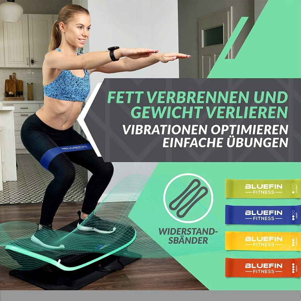 Vibration Plate Bluefin Fitness 4D Platform Fitness Massage 3 Programs Manufacturer code 763961659952