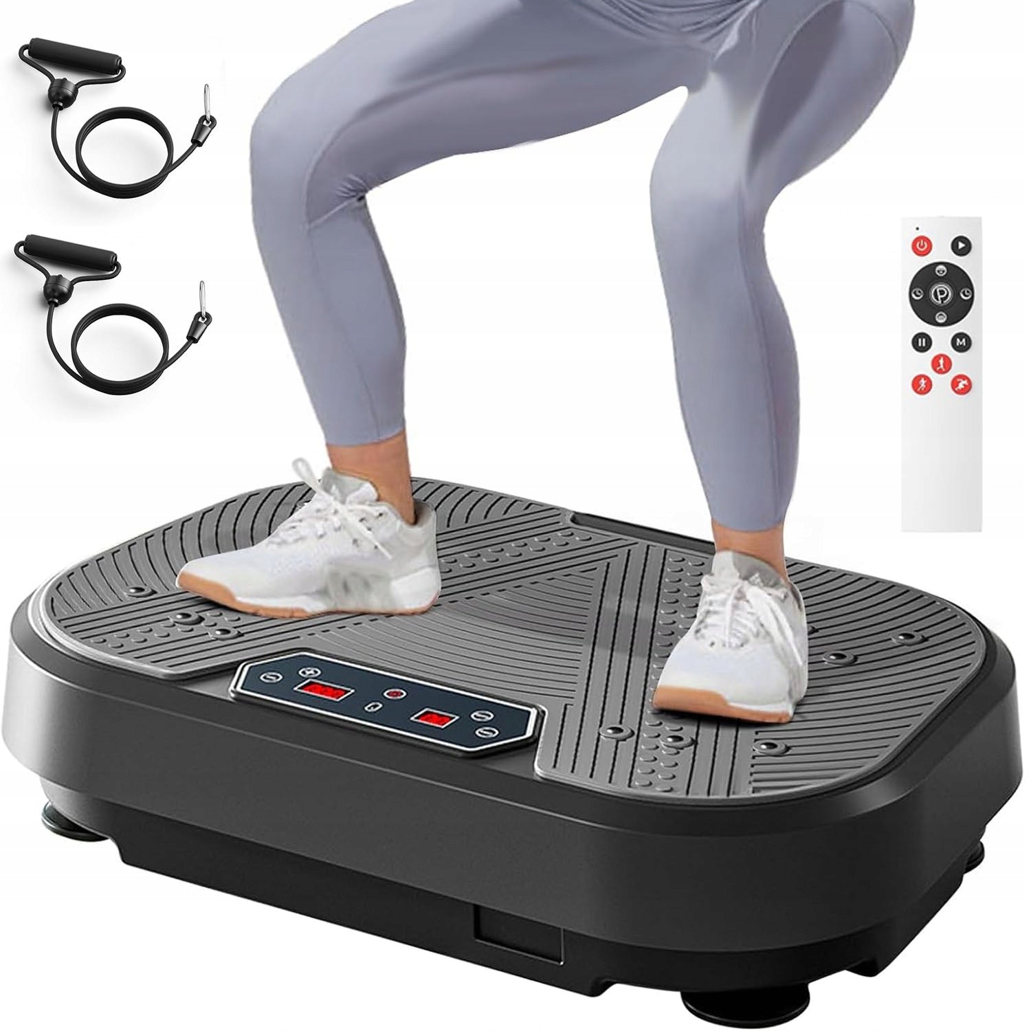 Vibration Platform 120 Speeds Display Full Body Workout Remote Control