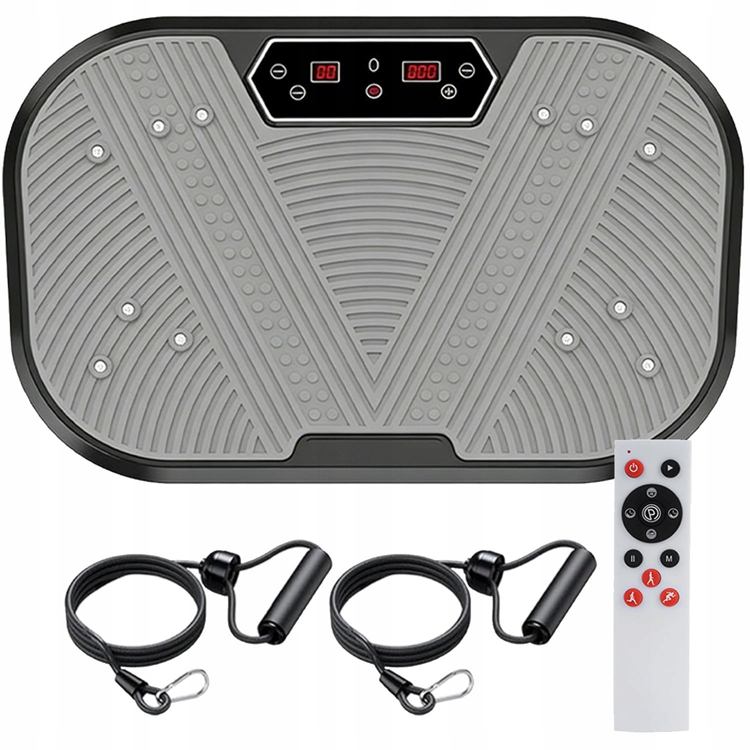 Vibration Platform Smart Fitness Board 120 Intensity + 2 Tapes