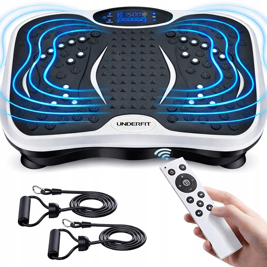 Vibration Platform for Exercise Bluetooth Massage 150 kg White UNDERFIT
