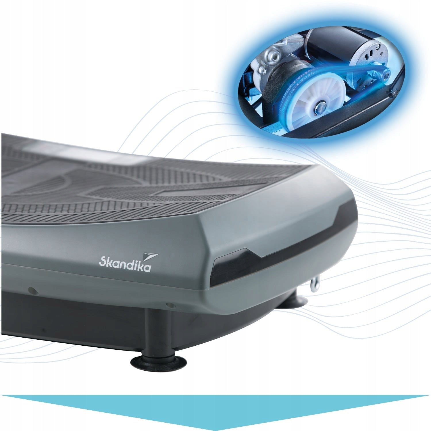 Vibration platform Skandika SF-2550 V 2000 400 W Massager with 4D Cables Packaging status original