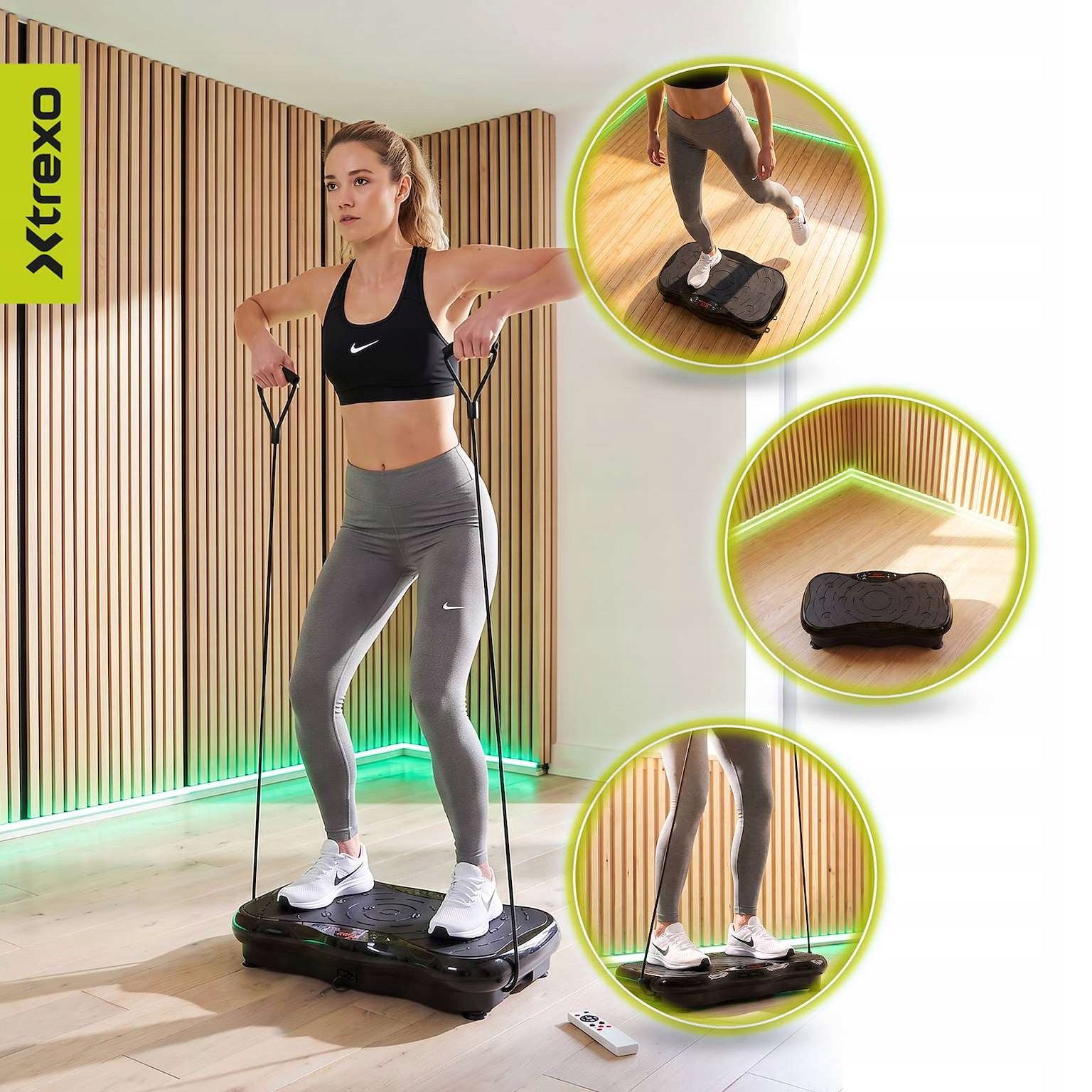 Vibration platform Xtrexo Sora 5 training programs Oscillatory movement Brand Xtrexo