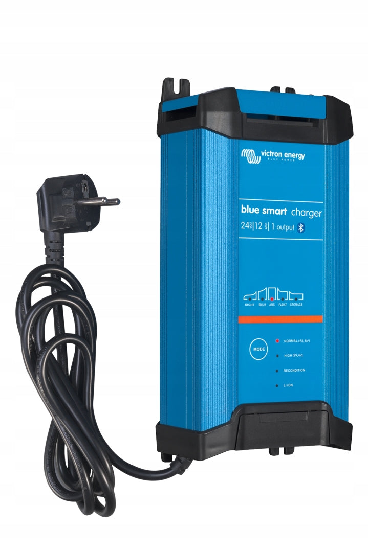 Victron Blue Smart IP22 Charger 24/12 (1) 24V 12A REV2 Rectifier Charger Manufacturer's catalog number BPC241242002