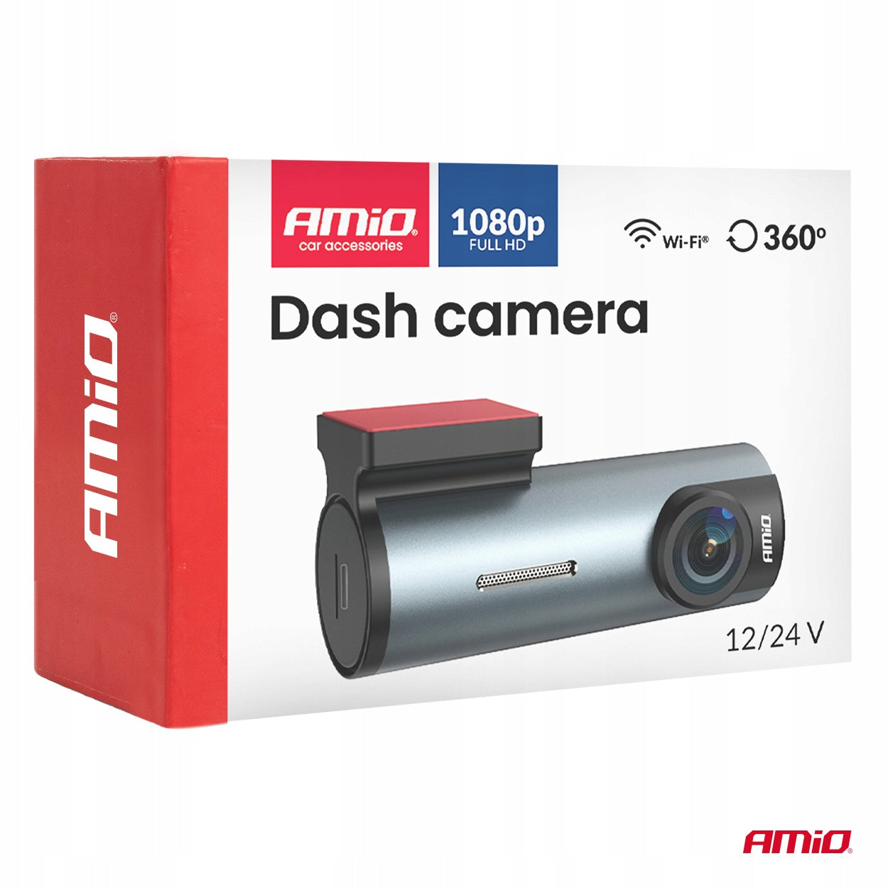 Video Recorder Car DVR Camera 1K 128GB WIFI Full HD AMIO 04798 Memory card included none