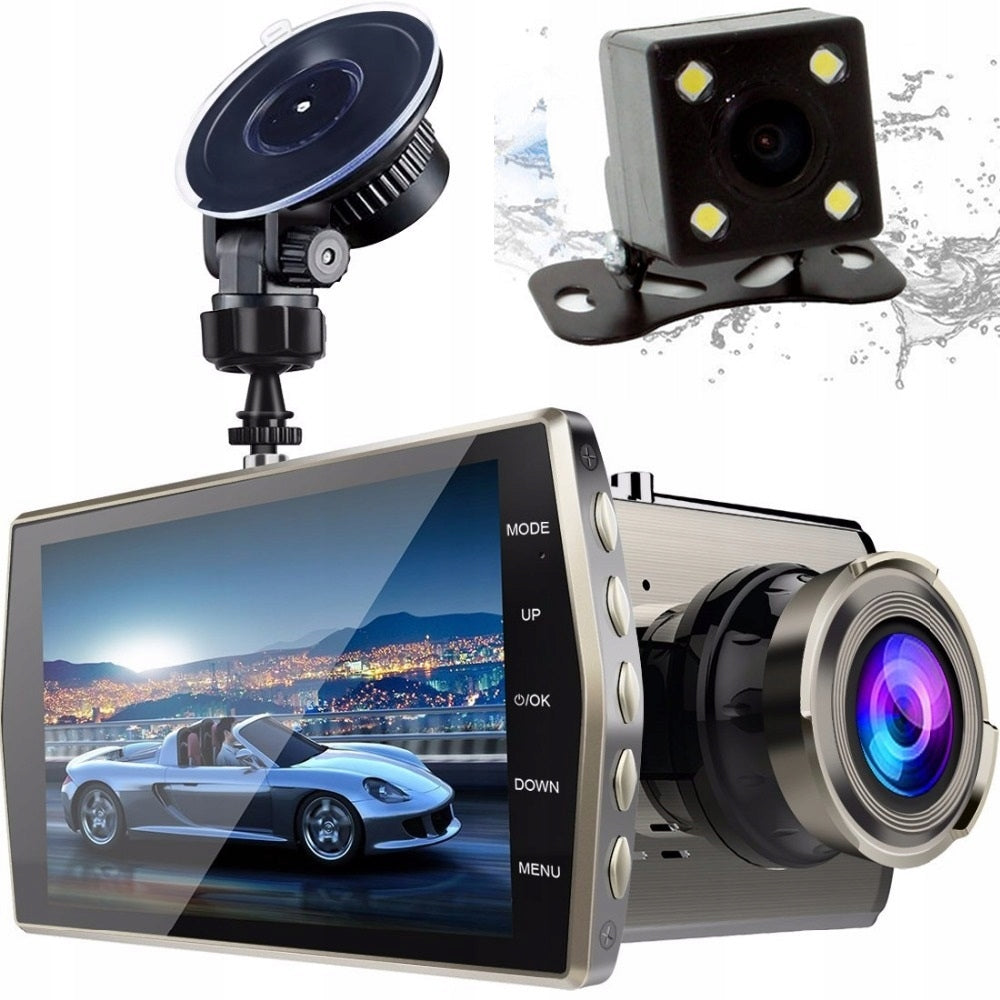 Video Recorder with Reversing Camera Parking Mode Model Fastcam B401