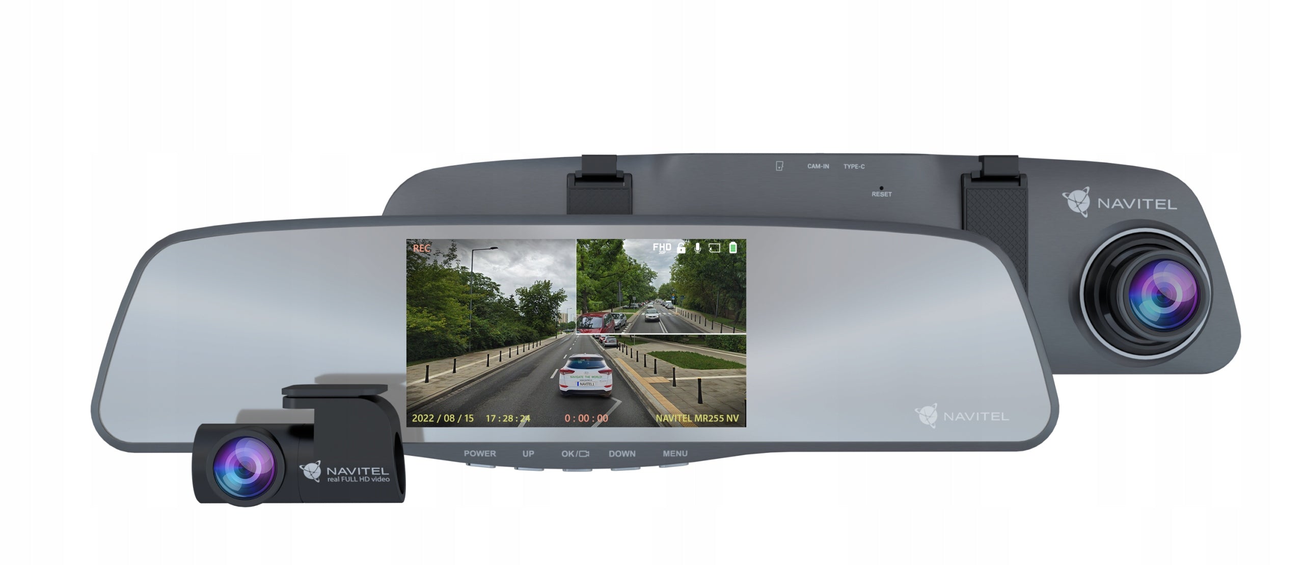 Video recorder Navitel MR255 NV camera Full HD 5" Model MR255 NV