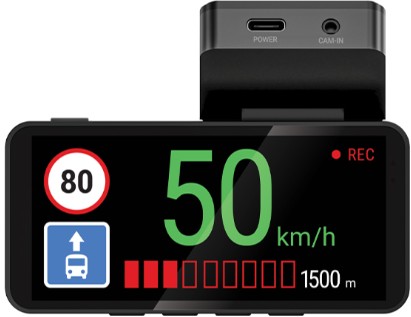 Video recorder Navitel R87 GPS Speedometer Wifi 2,7K Starvis 2 Recording quality QHD (2560 x 1440)