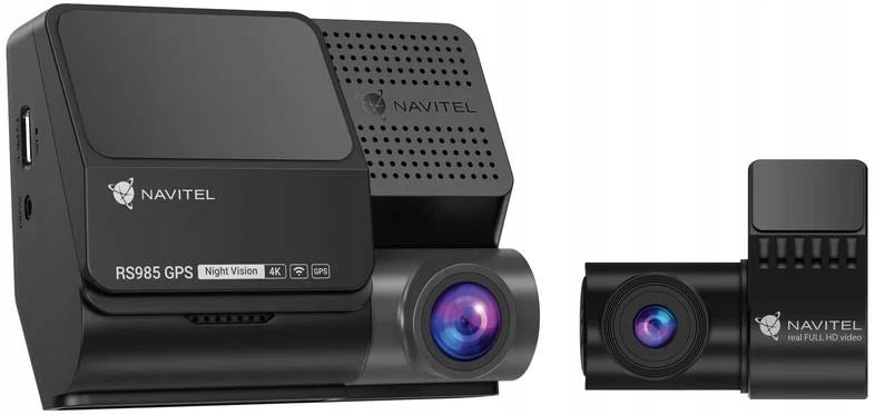 Video recorder + rear camera NAVITEL RS984 GPS Black Packaging status original