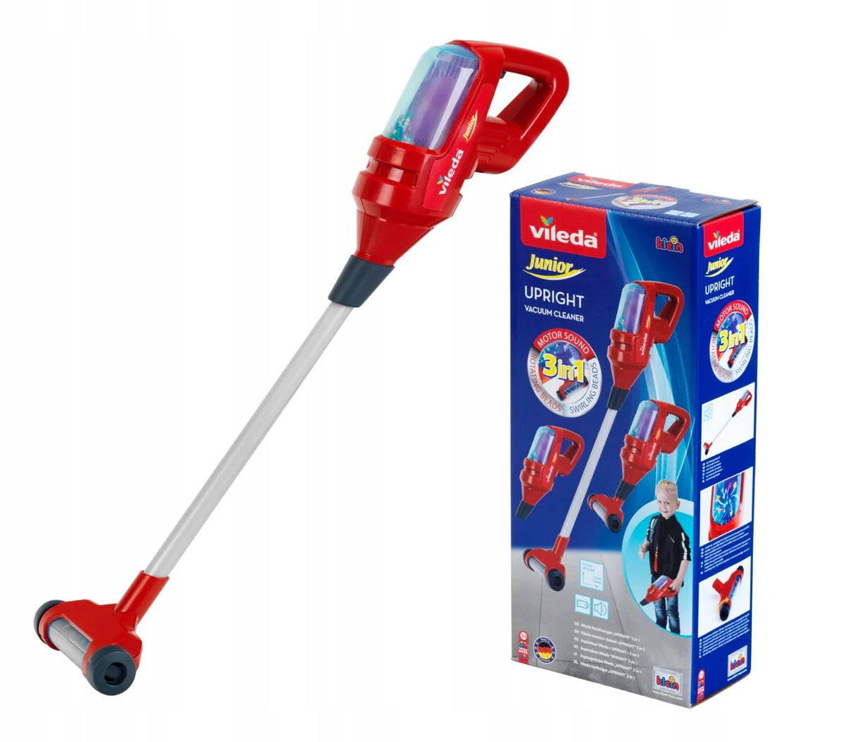 Vileda - Vacuum cleaner "Upright" 3in1 Kid's age 3+ years