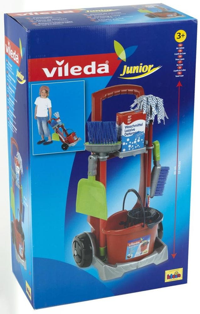 Vileda uklízecí vozík Batteries included no