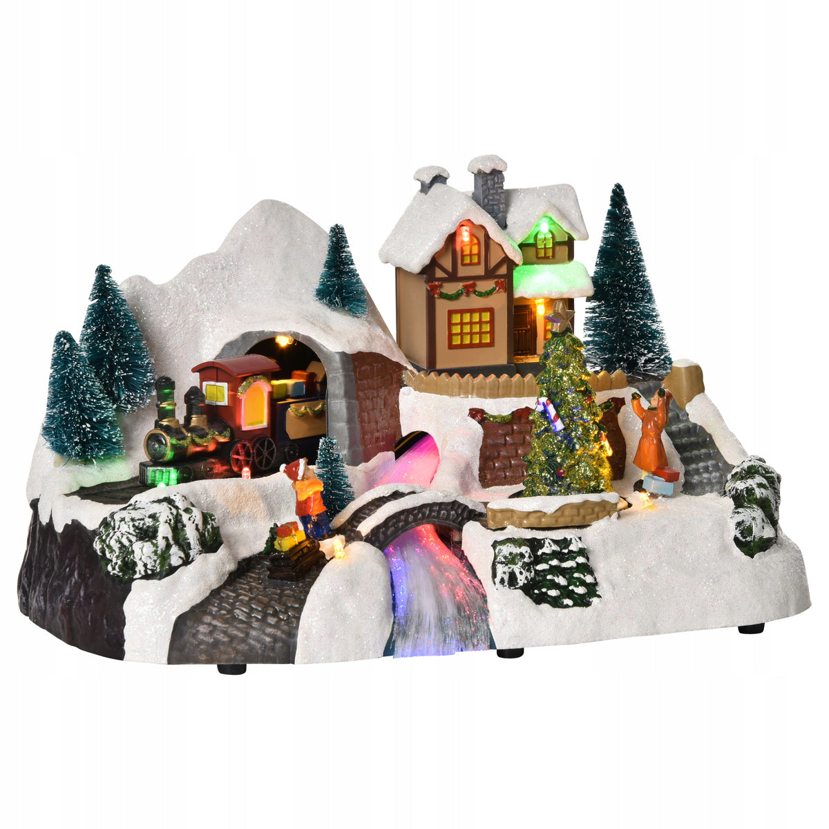Village Christmas decoration with LED P980