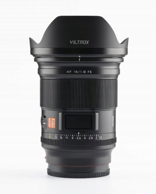 Viltrox AF 16mm f/1.8 Sony E fixed focal length lens Manufacturer code AF 16/1.8 FE