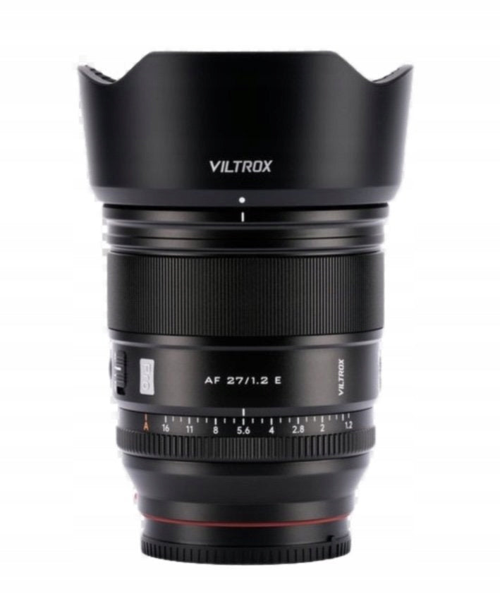 Viltrox AF 27mm f/1.2 E Pro power. Sony E PROMOTION ON TRIPOD BENRO