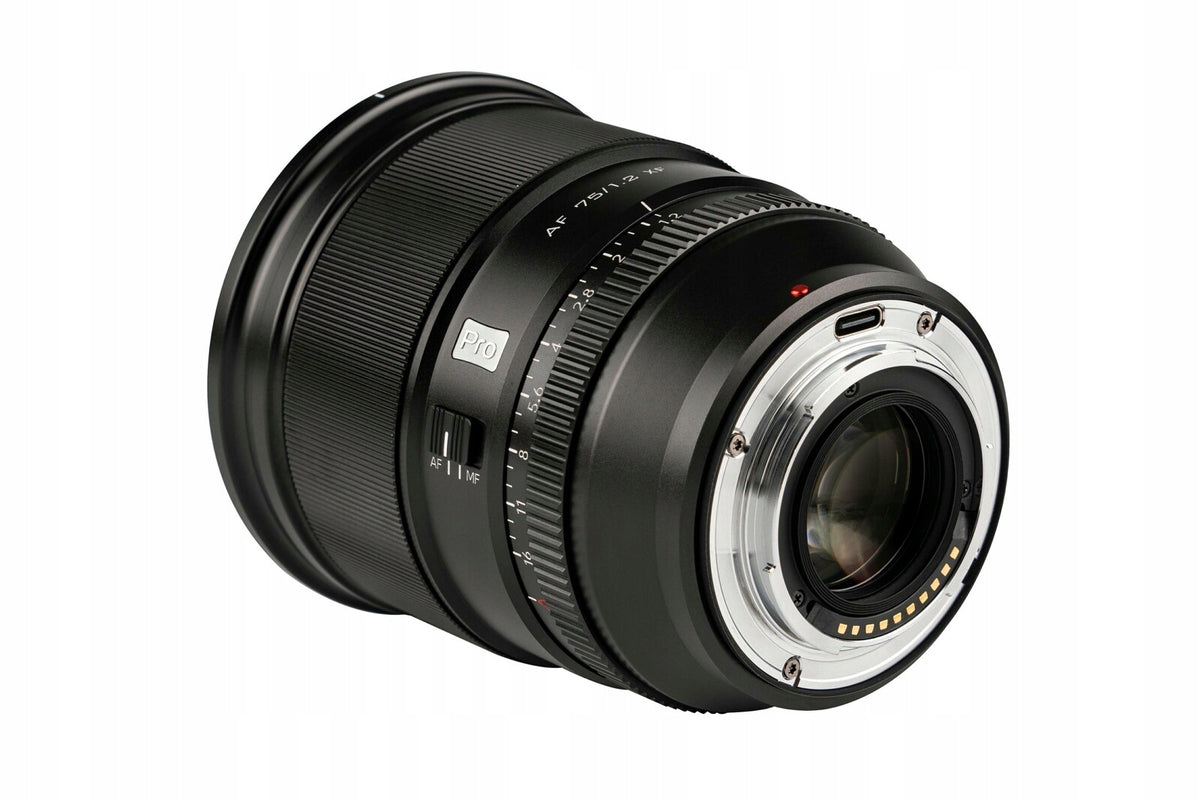 Viltrox AF 75mm f/1.2 XF power. Fuji X PROMOTION ON TRIPOD BENRO Manufacturer code AF 75/1.2 XF