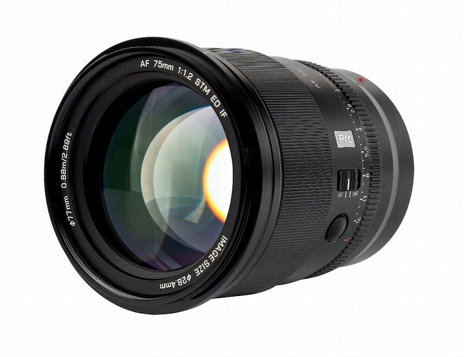 Viltrox AF 75mm f/1.2 power. Nikon WITH PROMOTION ON TRIPOD BENRO Manufacturer code 75N1.2