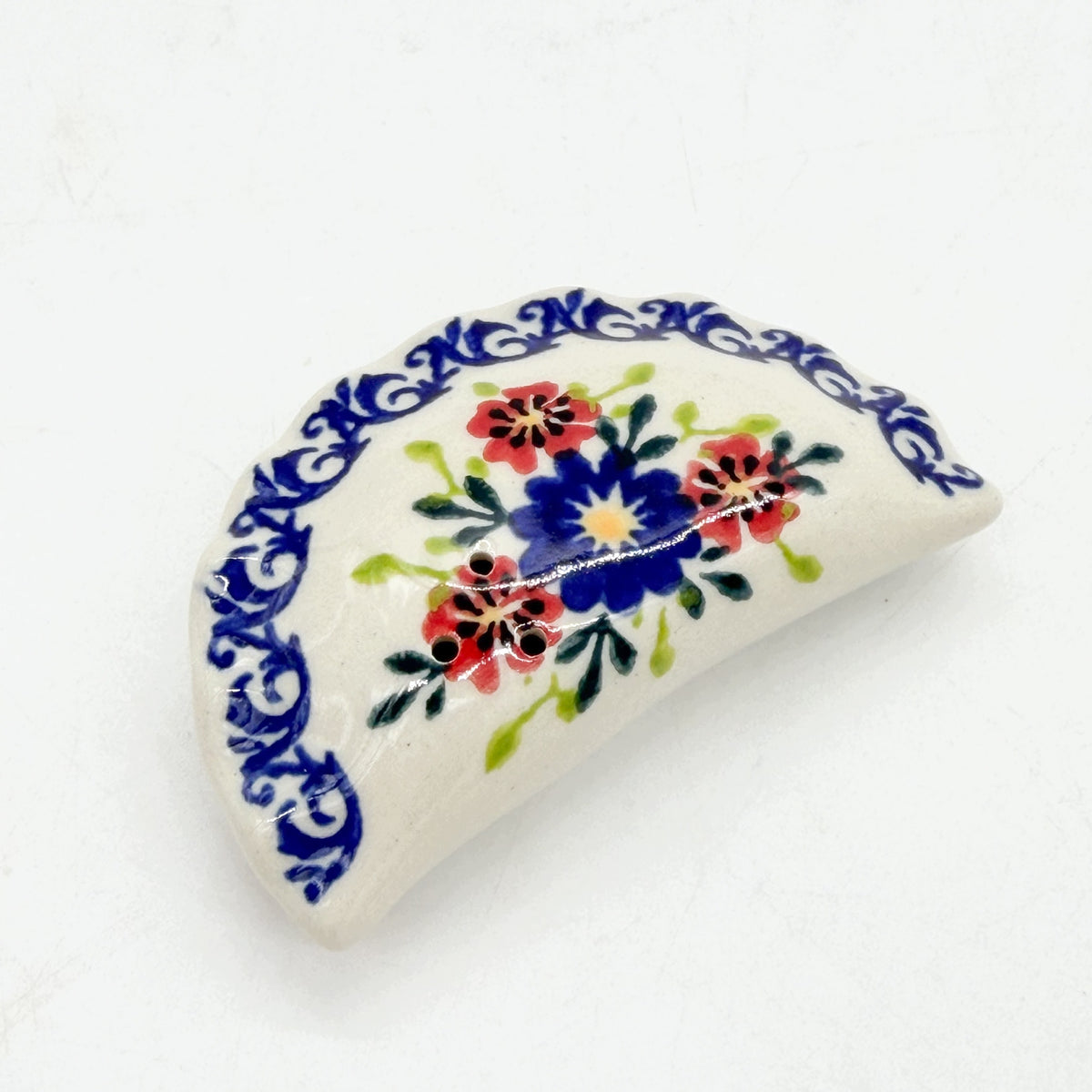 Viralova Salt shaker Dumplings Handmade Ceramics Poland