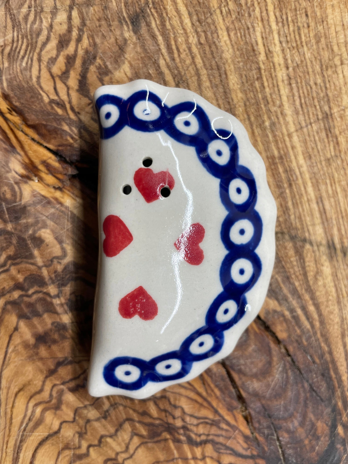 Viralova Salt shaker Pierożek, Bolesławiec ceramics, Handcraft Brand no brand