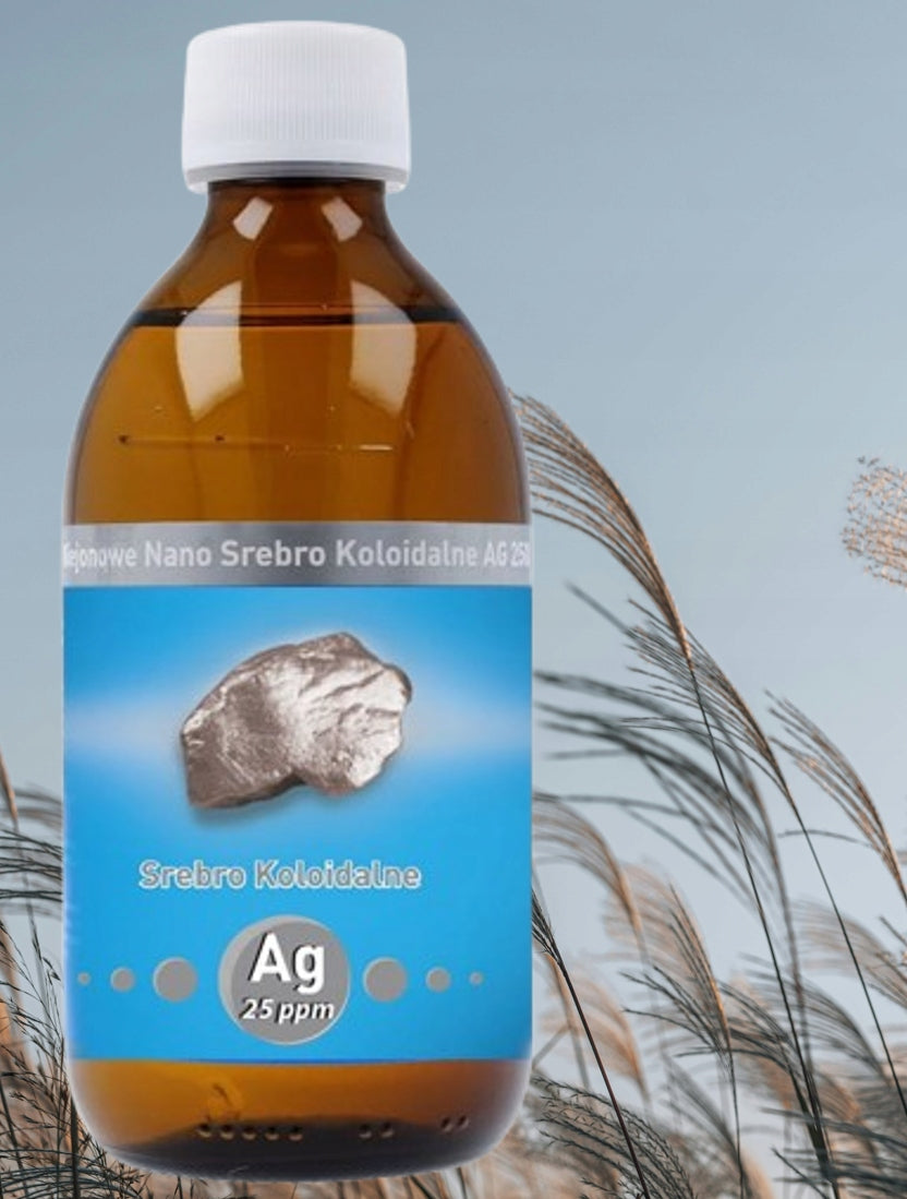 Vitacolloids | Nonionic Nano Colloidal Silver | Ag 25ppm | 300ml Medical device no