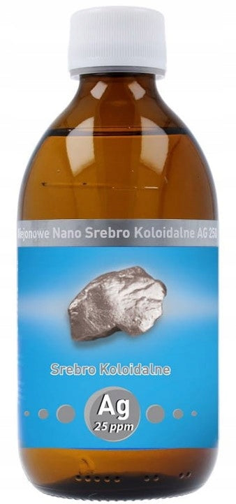 Vitacolloids | Nonionic Nano Colloidal Silver | Ag 25ppm | 300ml