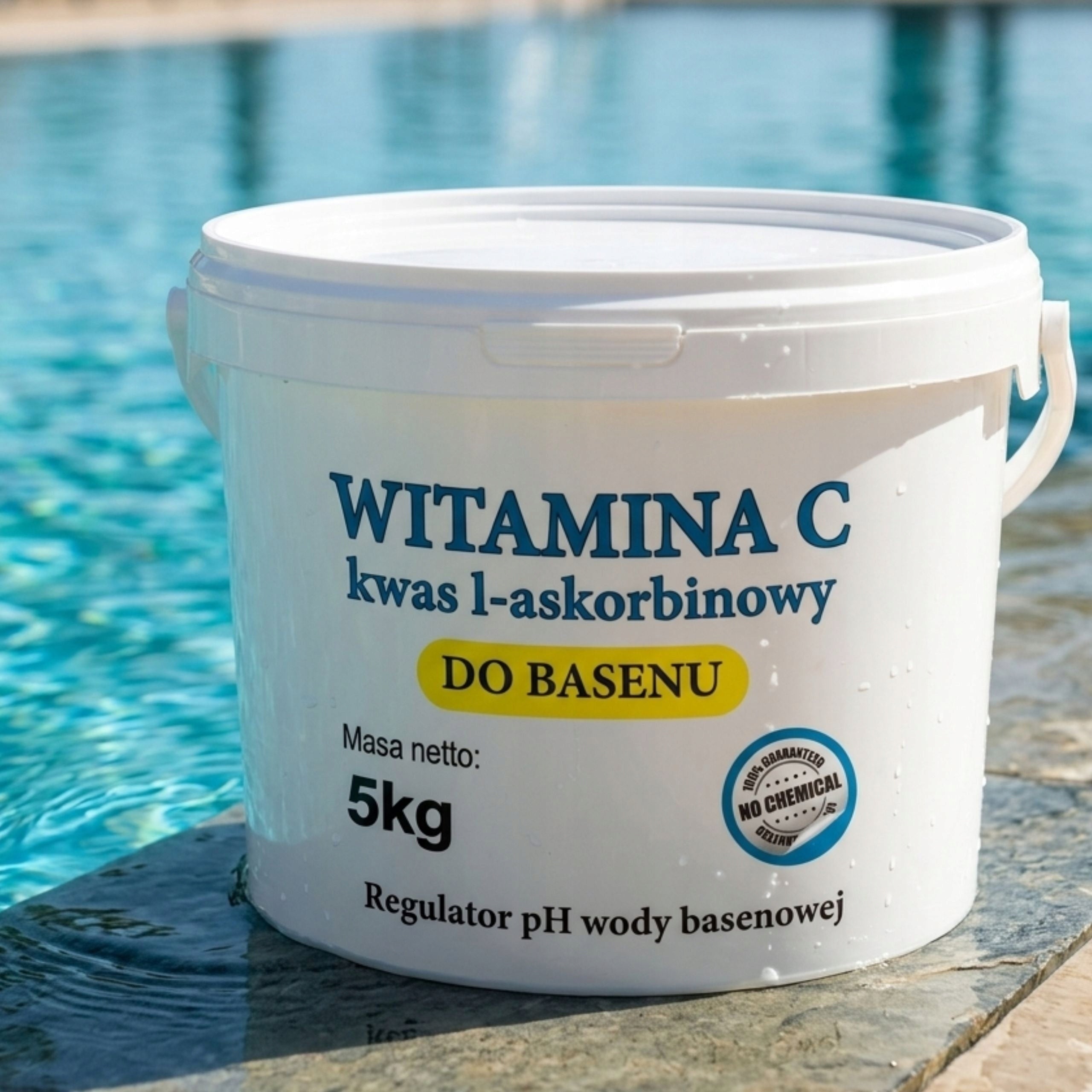 Vitamin C 5 kg for water pool L-ascorbic acid without chemistry pure water Brand no brand