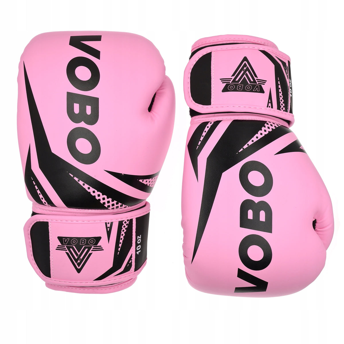 VoBo 10 oz Women's Training Boxing Gloves, Pink Packaging status original