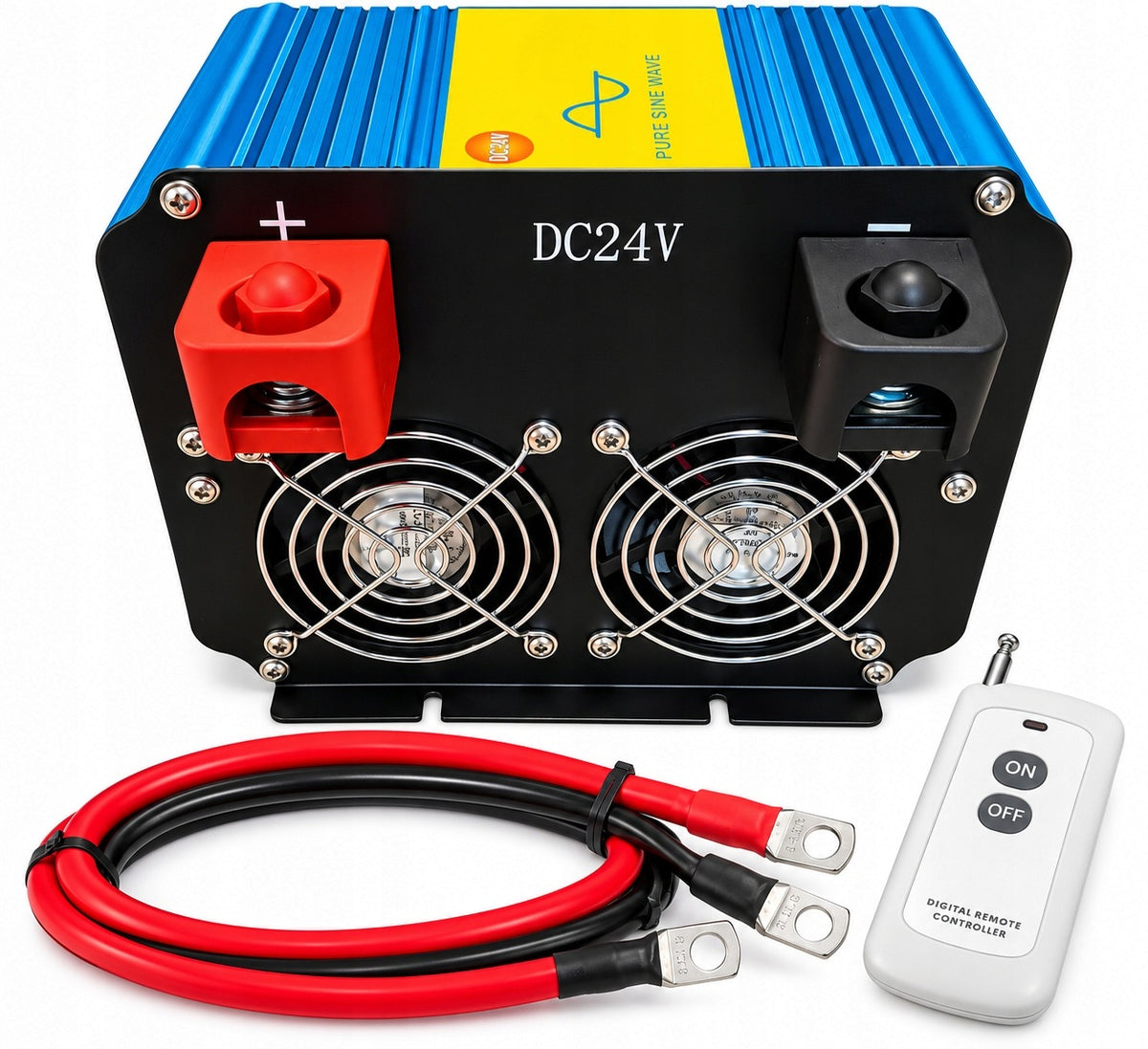 Voltage Converter 24V 2500/5000W 60 Hz LVYUAN Remote Control Brand Lvyuan