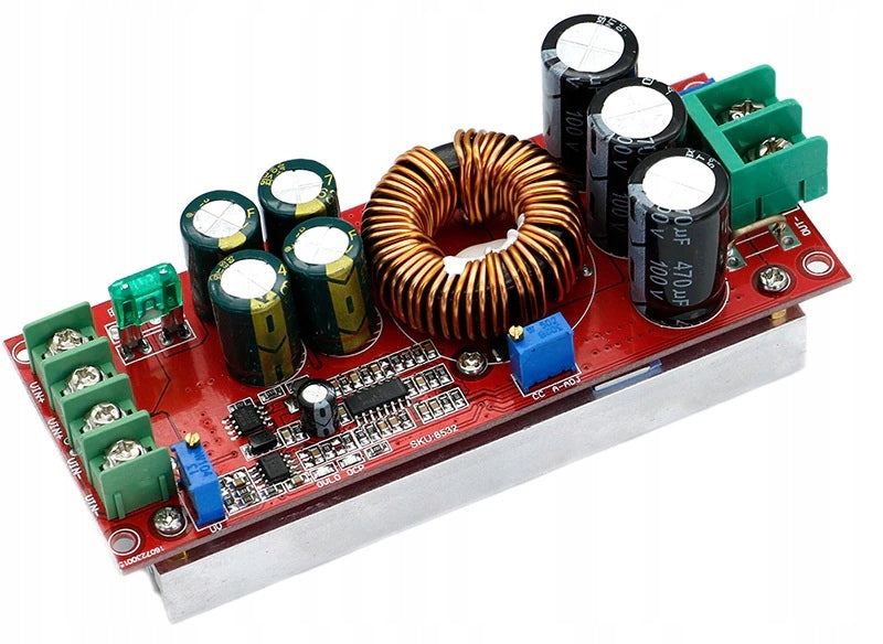 Voltage converter 12V - 80V 20A 1200W step up