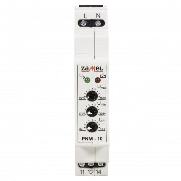 Voltage relay PNM-10 1-phase Zamel Exta EAN (GTIN) 5903669021865