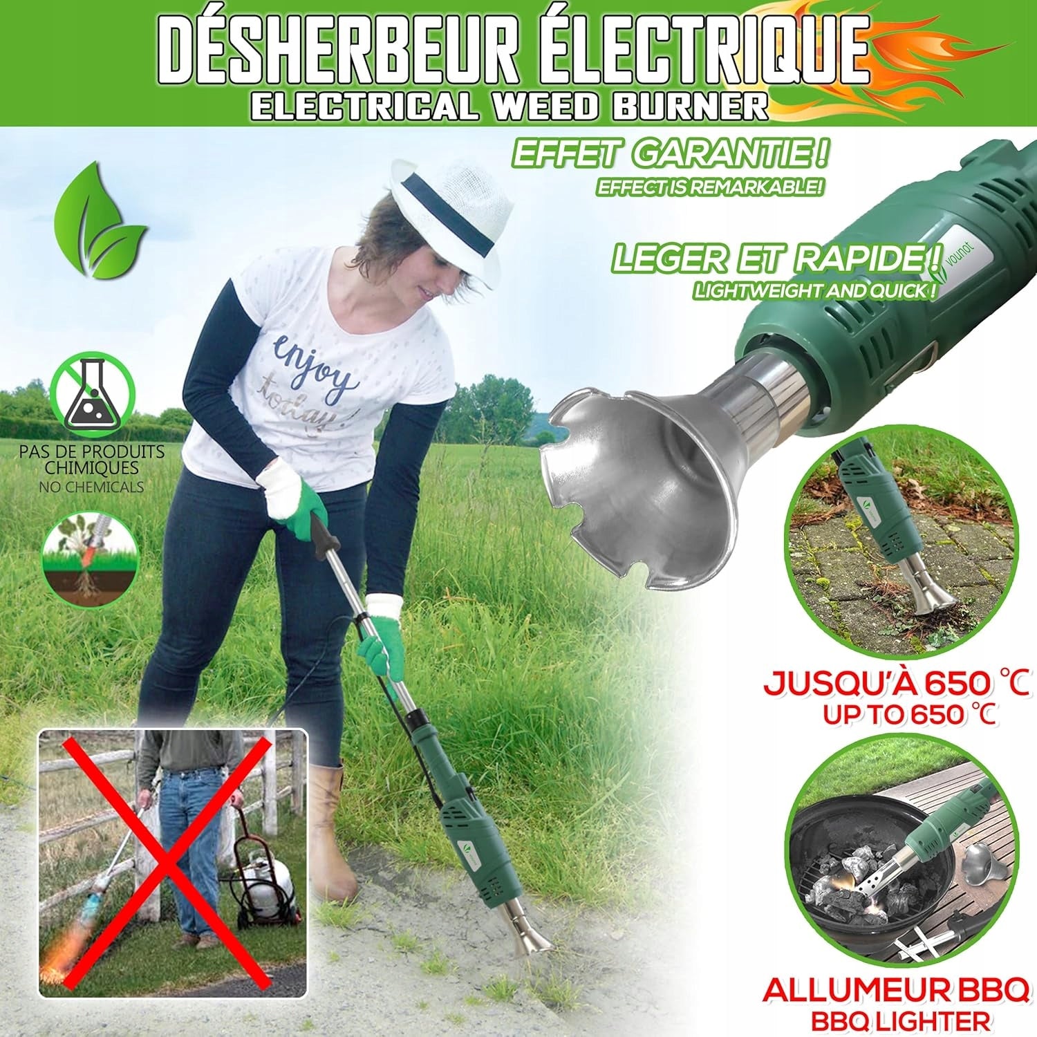 Vounot 2000 W electric burner, electric tool for Manufacturer code fsgvsg