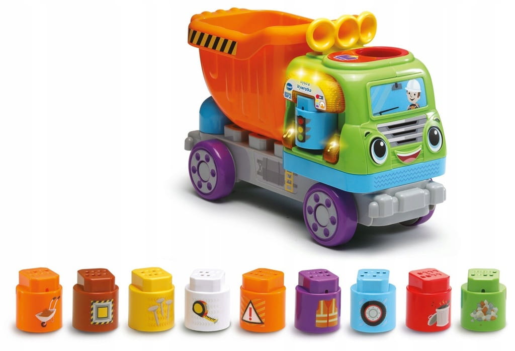 Vtech Baby Interactive Smart Dump Truck 61490 Packaging status original