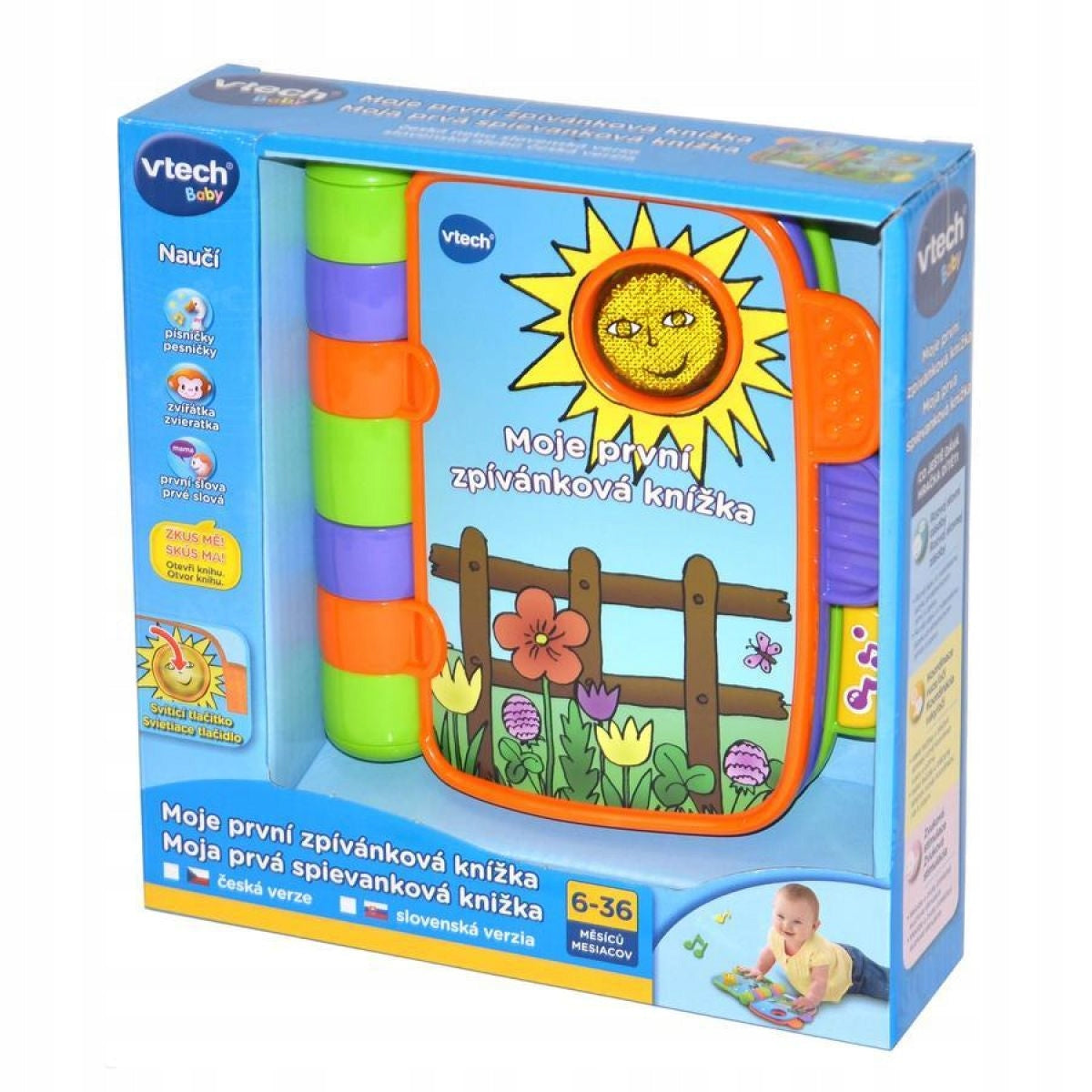 Vtech Moja prvá spievanková knižka SK Kind educational books