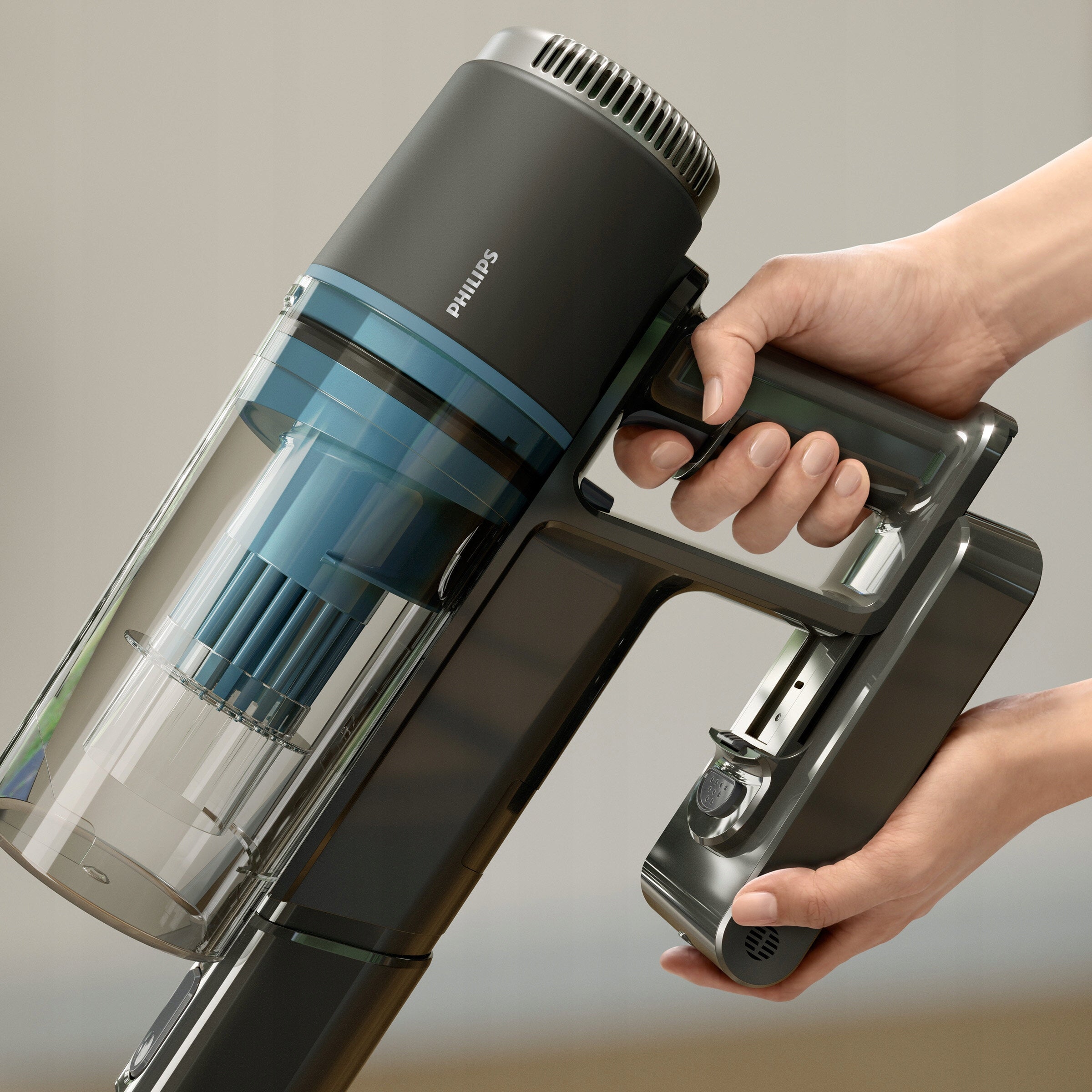 Vysavač tyčový bezdrátový mokrý Philips Aqua řada 3000 XC3133/01 Power 0 W