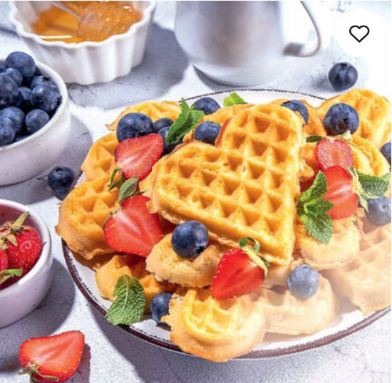 WAFFLE IRON FLOWER 5 HEARTS WAFFLE QUIGG EAN (GTIN) 4963256546325