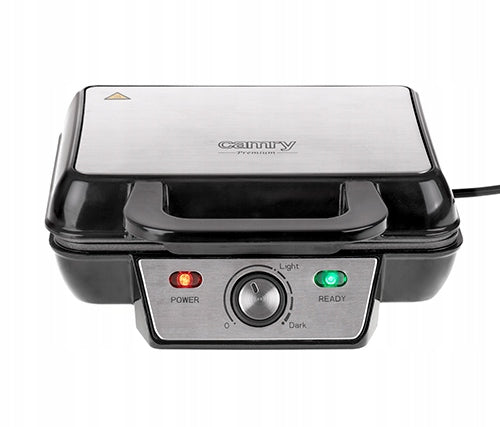 WAFFLE MAKER FOR 2 LARGE CRISPY WAFFLES TEMPERATURE CONTROL FOOT NON-STICK EAN (GTIN) 5902934835602