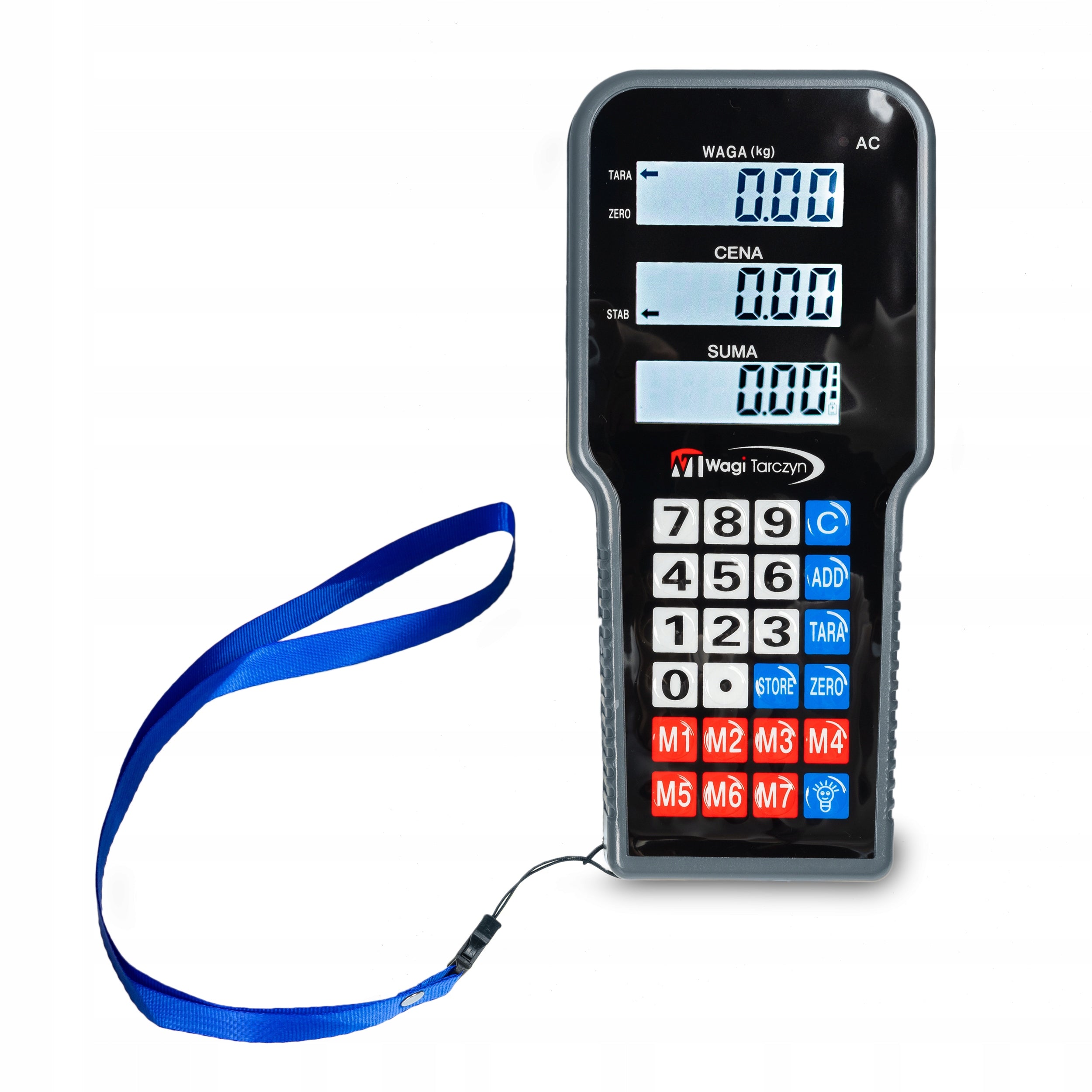 WAGI TARCZYN 150KG 10G WIRELESS ELECTRONIC STORE STORAGE SCALE Additional information auto-off option tare function LCD display back light Polish subtitles built-in battery