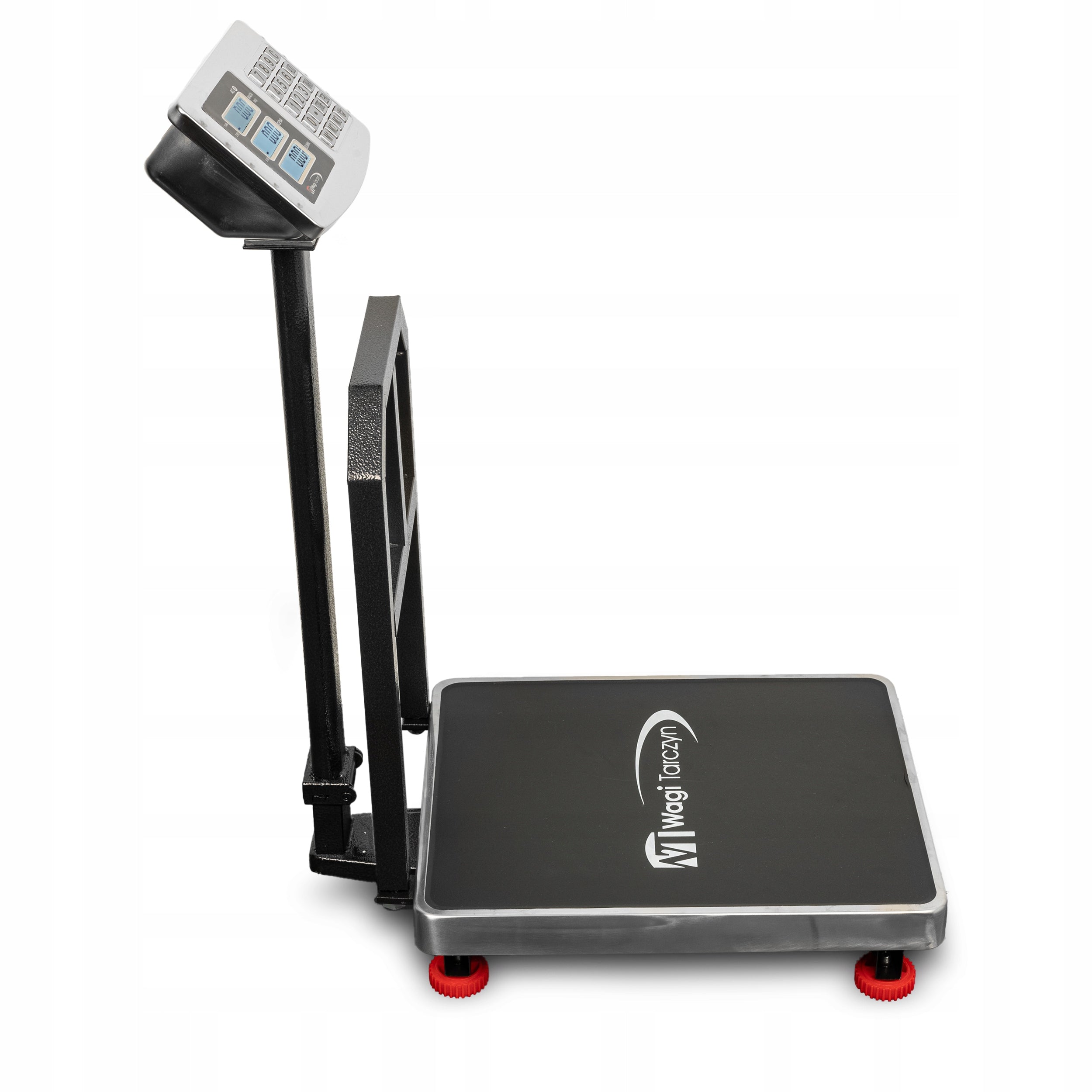 WAGI TARCZYN 300KG / 20g STORAGE SCALE ELECTRONIC PLATFORM STORE Power supply battery and mains