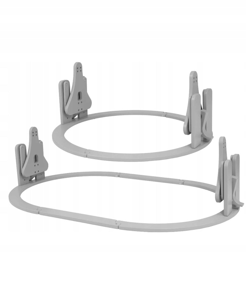 WALDIN Crib cradle 7in1 Grey
