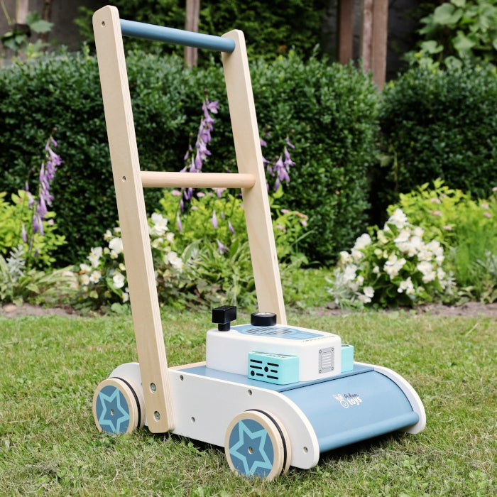 WALKER MOWER TOY FOR TODDLERS WOODEN PUSHER MONTESSORI ADAM Character/Title none