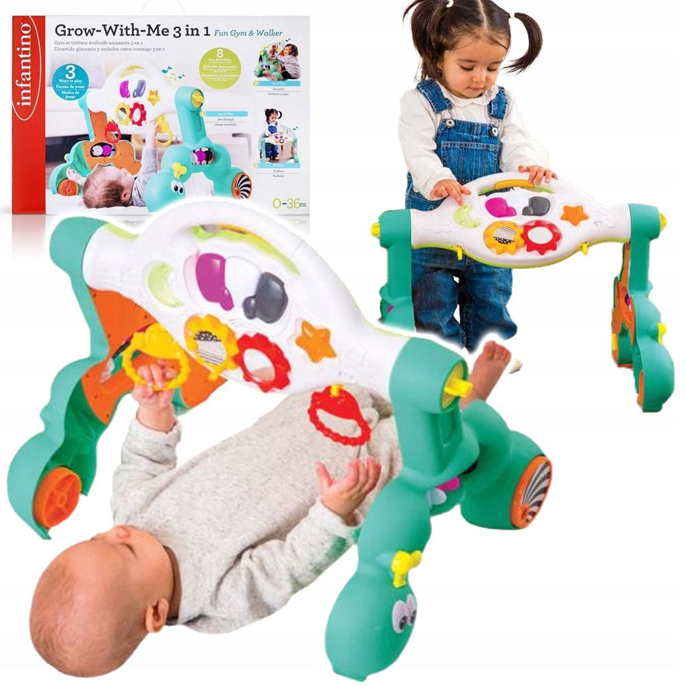 WALKER PUSHER ACTIVITY CENTER 3in1 Infantino