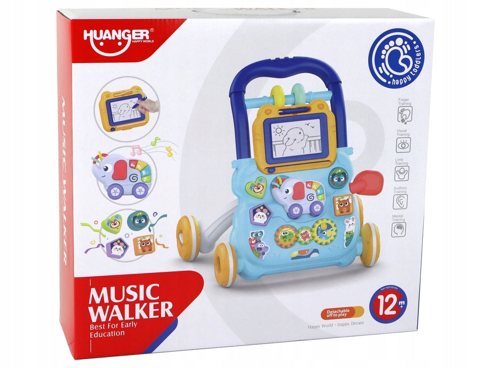 WALKER PUSHER Interactive Sprocket Board PLAYING ELEPHANT Sorter Brand no brand